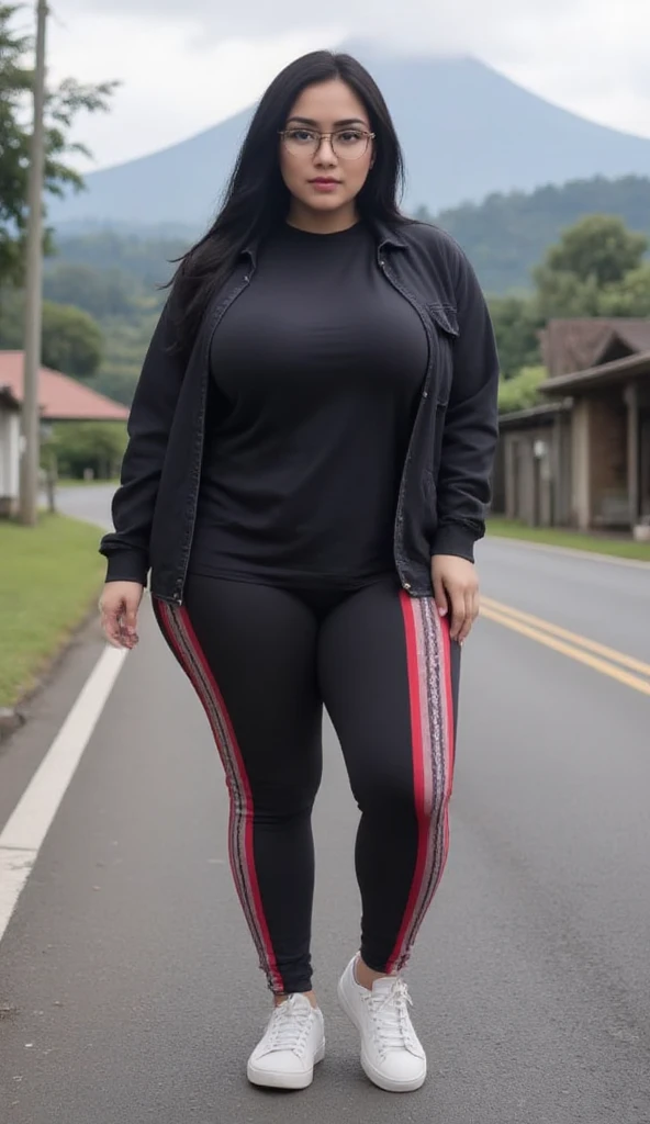 Indian beautiful actress Madhubala sexy curvy plus size body beautiful actress wearing printing crop short blouse Loose Drawstring Wide Waistband Plus Size Cargo Pants in kashmir greenland, camera front facing, smilling face, head to toe view, full body shot, hourglass body shape, curvy plus size body, thick thighs, bigger thick fleshy hips, fleshy thighs, m-cup breasts, full body view, head to to view, full body shot, beautiful curves, curvy model, attractive curves, attractive feminine curves, gorgeous woman, kashmir greenland background,