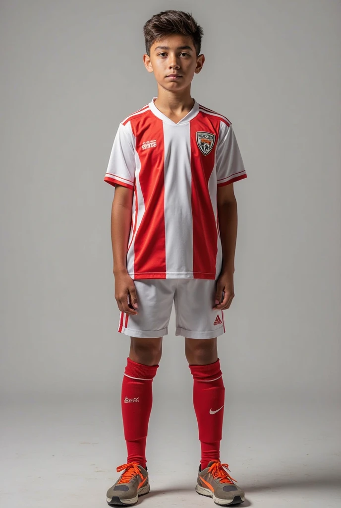Created a player age bib 17 footballer text called. CCSGANO