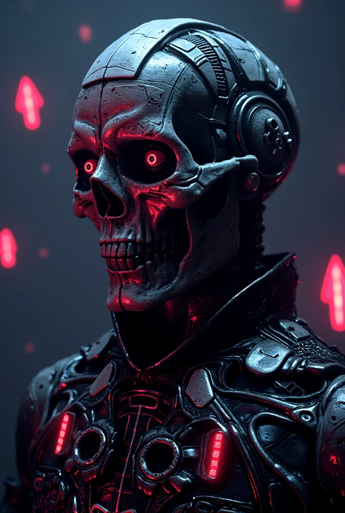 Do it with the same features but in the terminator style