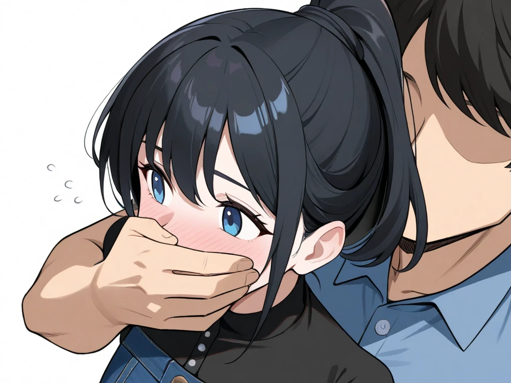 score_9, score_8_up, score_7_up, source_anime, best quality, masterpiece, official art, absurdres, highres, ultra-detailed,waifu2x,Collection: Slice of Life,break,1girl, short hair, spiked hair, blue eyes, bike shorts, purple shirt, (white shirt), fingerless gloves, sweat, (nipple:0.6), sweat, saliva, (yawn:0.5),blush,penis, twitching penis, oral sex, rape, felatio, hand on girl's head, cum, motion lines,projectile cum, facial, bukkake, hot breath, sound effects, outdoors, alley, break,(clear line illustration:1.2), super detailed skin,very high resolution, very aesthetic, Best sexual lighting powered by famous artist, 8k,cute picture,beauty illustration,photoshop_(medium),,(Detailed Lighting),best anime 8k konachan wallpaper, pixiv contest winner,