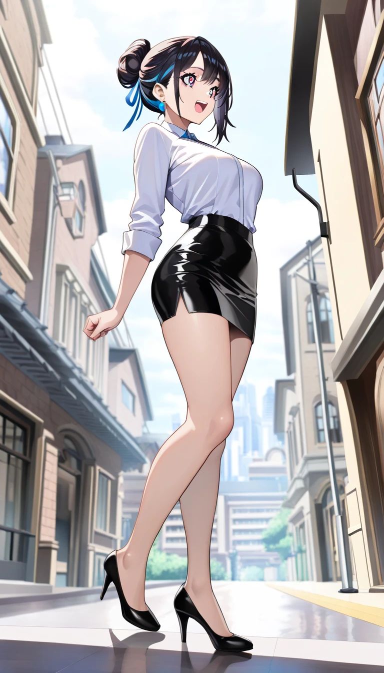 、(masterpiece、Highest quality)、Highest quality, Ultra-high resolution, (((masterpiece))), alone, Sweat、Big eyes, Please show me your armpits, No sleeve、Outdoor、Floral dress、Composition from the front、（Cut the back hair short、short hair、blonde、woman）、Shortcuts、Embarrassed face、Cut your hair short、可愛いwomanの子、Big Breasts
