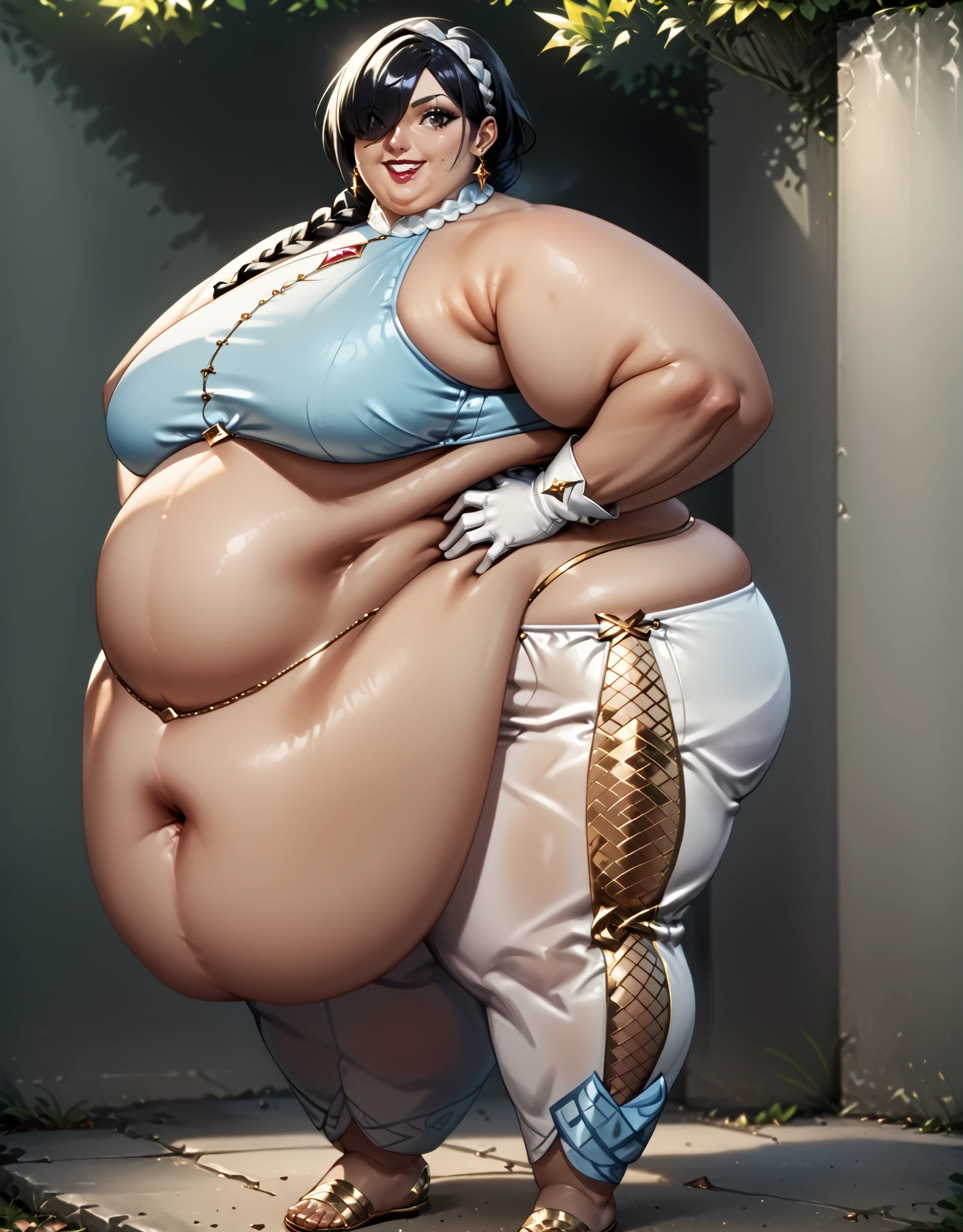 perfect face (chubby child) in bra and saree perfect full HDR body exposed midriff highleg loli (flat chest) curvy indian armpits bellydancer 8k chubby high res knees ankles , royal skimpy underwear, cleavage (shiny skin:1.7) depth of field (full body shot) (high heels) (angry:1)