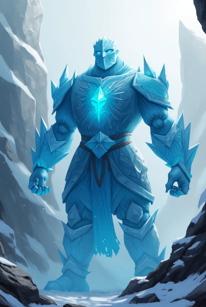 crystal golem, crystal armor, golem <lora:Crystal-fC-V1:1>, monster
