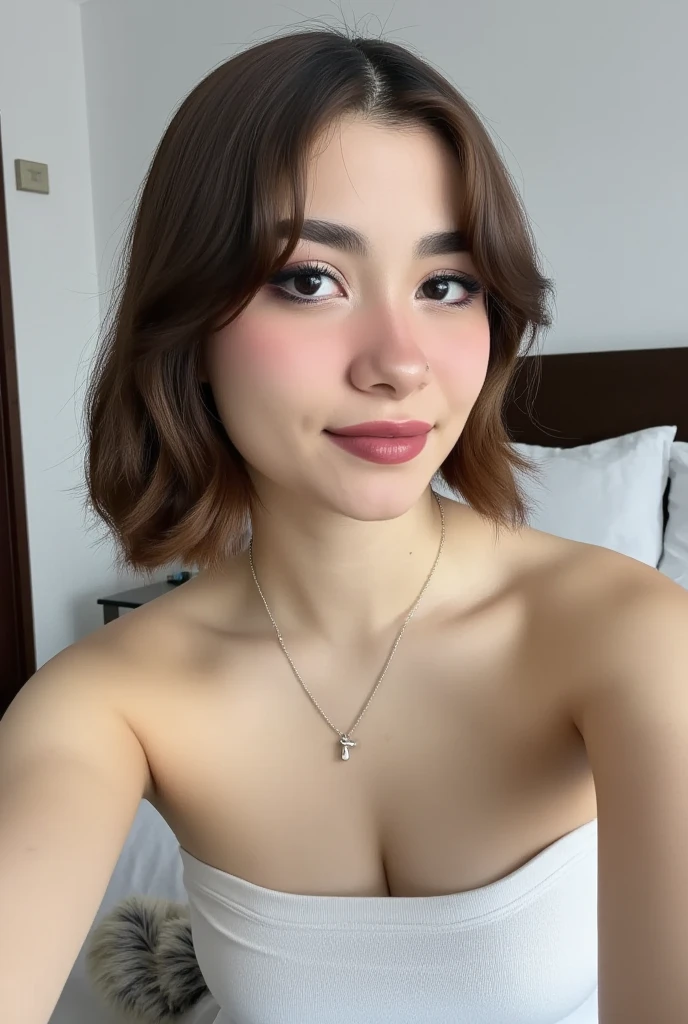 RAW photo, ((nude)) girl short hair medium breasts, 8k uhd, dslr, soft lighting, high quality, film grain, Fujifilm XT3