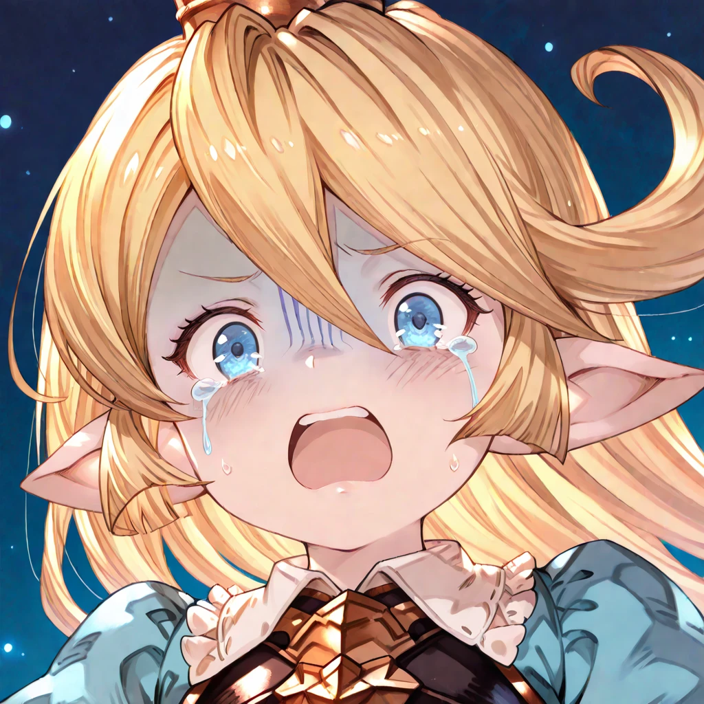 masterpiece, best quality, ultra-detailed, illustration, kawaii, detailed light, happy, smile, ahegao, rolling eyes, blush, Highlights hair, detailed sparkling eyes, 1girl, looks from the bottom up, One super realistic dildo big inside her mouth until halfway through
