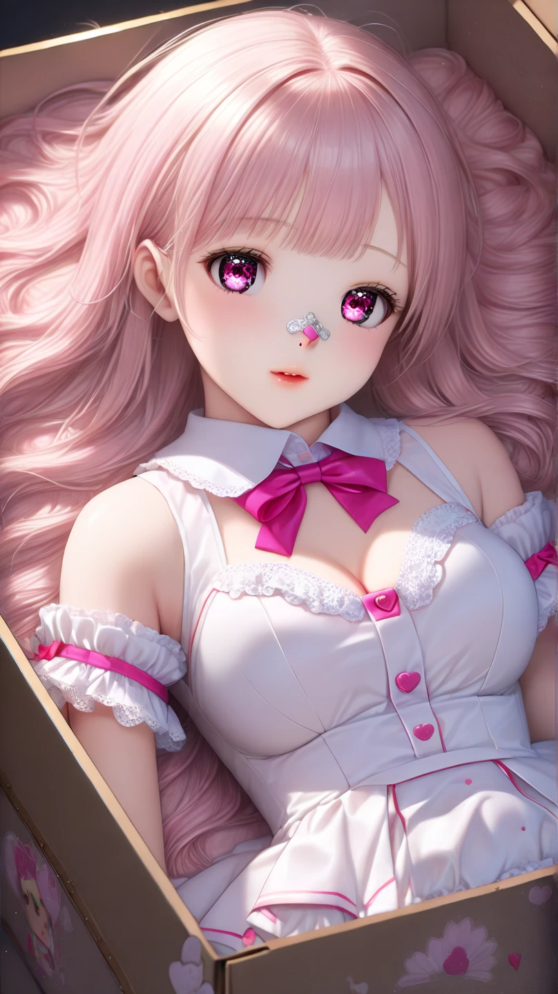 garota anime com longos cabelos rosa segurando um coelho branco, waifu de anime fofo em um lindo vestido, Papel de parede de arte anime 8 K, papel de parede de anime, estilo anime 4k, papel de parede de arte de anime 4k, papel de parede de arte de anime 4k, lindo estilo de anime, linda garota de anime, garota de anime com cabelo comprido, gato anime muito linda, linda garota de anime, papel de parede de anime 4k
