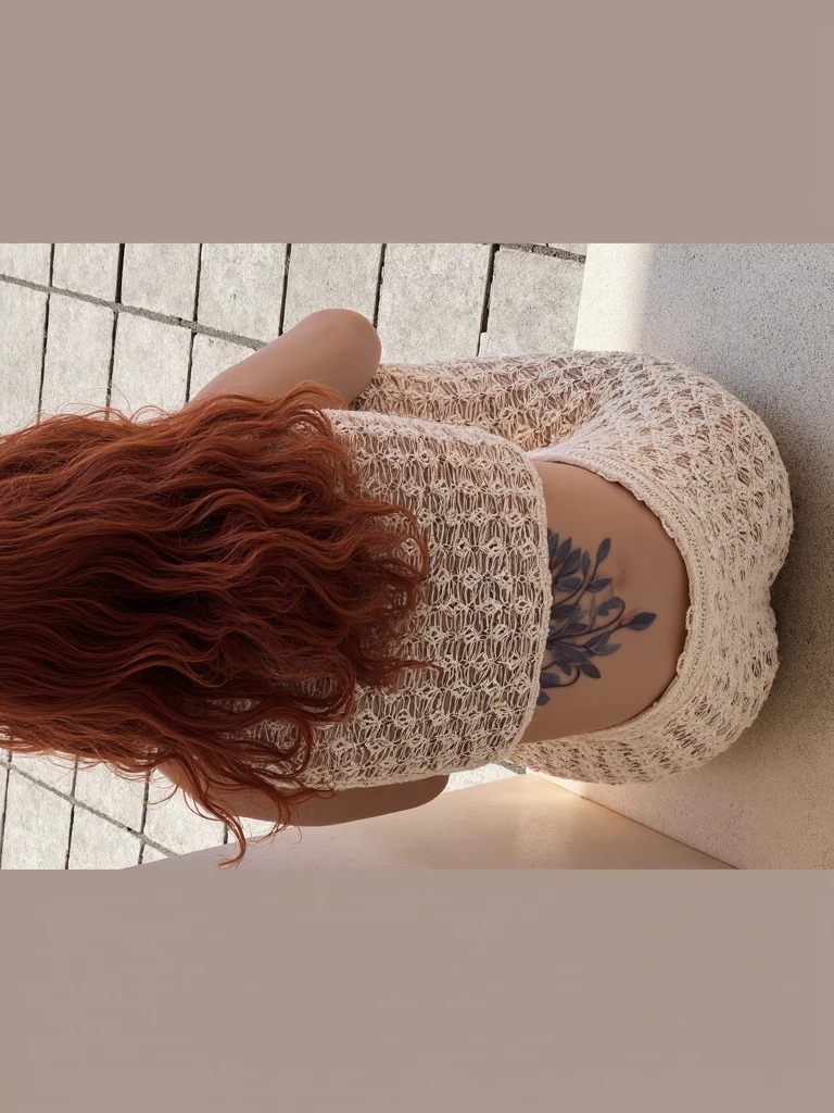 Arafed Mujer con un tatuaje en la pierna sentada en una cama, por Max Buri, powder Adam St. Peter's, Tatoo, por Scott Samuel Summers, tatuaje circular, tacto, mandala, por Antonio Saura, by Matteo Pérez, by Nándor Katona, by Károly Lotz, by Fede Galicia