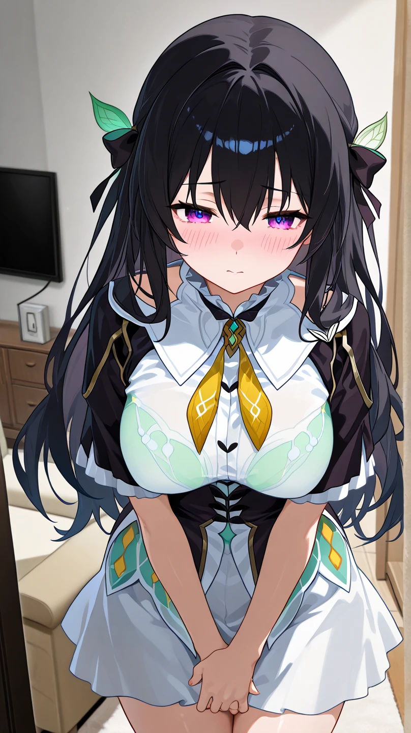 Manhattan Cafe Base, Black Hair, Long Hair, Horse ears, earrings, Yellow Eyes,Sleeveless shirt, (masterpiece),(Highest quality),(Super detailed),(Best illustrations),(Best Shadow),(Absurd),(Detailed face),(so beautiful),One girl,Dim Lightning,In the dressing room,In the heat,Excited,View your viewers,Heavy breathing,Shiny skin,Sweat,,,Old age,, Watery eye,,Are standing,Open clothes, Micro Skirt,Open Vest,Open shirt,No underwear, Puffy nipples,Hypnotized,Pink Eyes,orgasm, Bedroom, indoor, (Masturbation), (Squirting), sexual excitement,Open your mouth, Stick your tongue out, Composition from the front