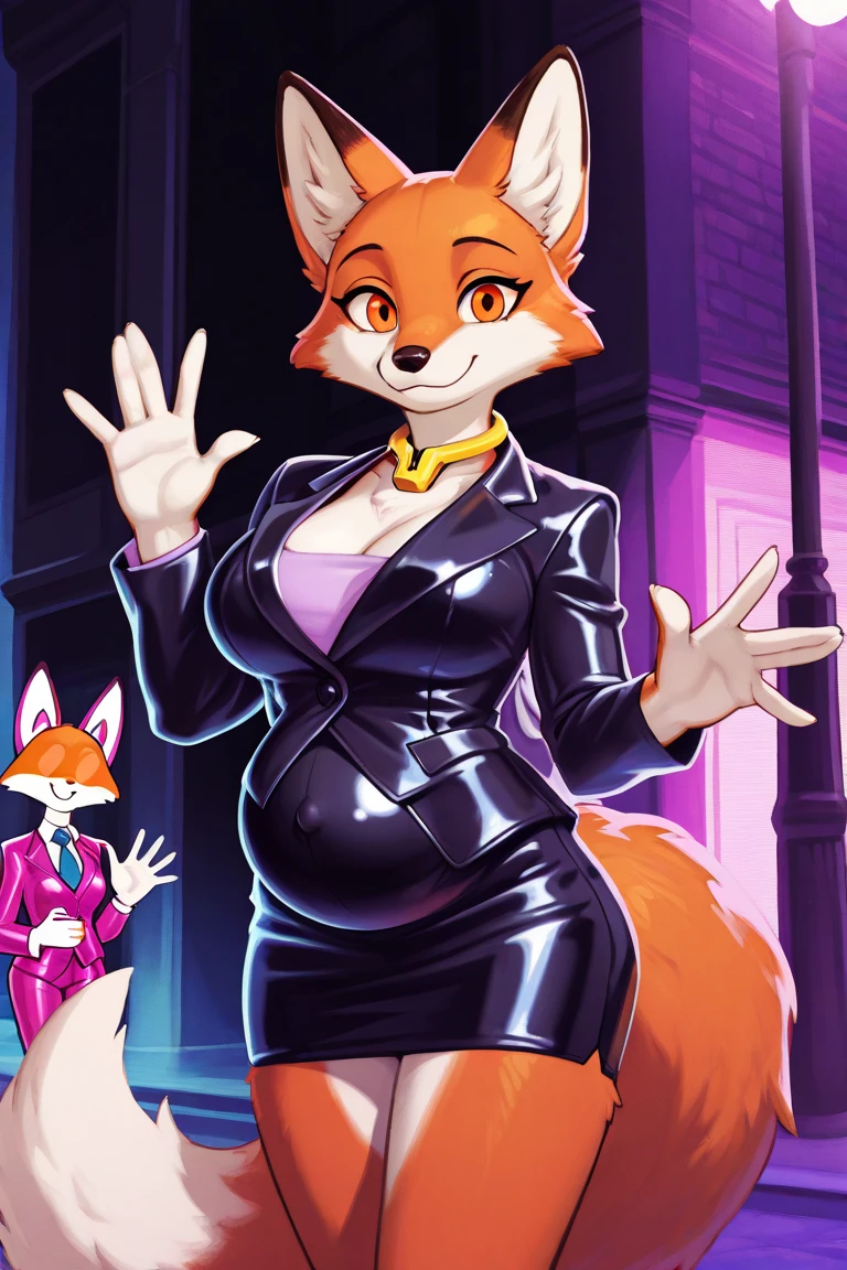 [Diane Foxington], very obese, super blob, [Loaded for e621.liquid; (red fox), (Pixelsketcher), (W4G4)], [Sent to the .featuring; (@until)], ((obra de until)), ((High definition)), ((high qualiy)), ((alone portrait)) ((from front view)), ((velues; antropo red fox girl)), ((skin detailed)), ((detailed shading)), ((beautiful rendering art)), {antropo red fox; orange fur, pink nose, cauda de red fox, (lindo gradiente verde featuring olhos semicerrados)}, {(black tube top), (black pencil skirt), (Gray heels), (eye piercing; Left eye)}, {(curving), (Attractive posing)}, [fund; (club), (dark lighting), (wine glass)], curved, very fat, (Broad Hips:1.3), coxas enormes, thick and soft, ssbbw, braços very fats e flácidos, realistic lighting, high détail, qualidade hd, face detailed, realistic shading, fat rolls, huge size, gigantic huge breasts overflowing with fat, huge cleavage, heavy, plus size, everything is fat, soft texture, cute large eyes, semi-realistic, dynamic angle, pattern clothes, super obese, pasty body, mug face, getting very very fatter