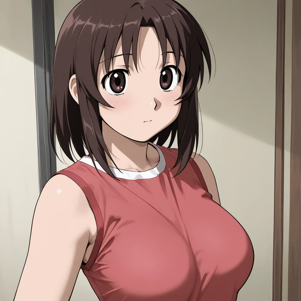 ((8K resolution))、((Highest quality))、((masterpiece))、((Very detailed))((((dramatic))), (Anatomically correct)、The depth of the object to write、Looking at the camera、front、(high school girl、Fair skin、Earrings、((Completely naked、pubic hair))、(Hairstyle:french braid)、White background