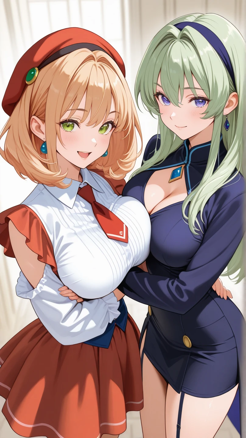 1girl, mage,hat, extremely detailed,looking at viewer(masterpiece, best quality:1.2)(two heads)