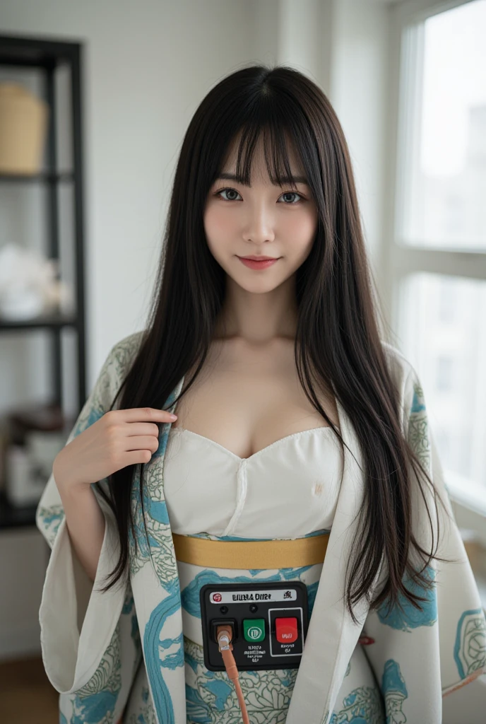 Long hair woman cutting men's hair in barbershop, Beautiful Asian girl, Korean girl, sakimichan, Asian girl, trending at cgstation, sakimichan hdri, Sexy girl, Korean woman, beautiful Korean women, Realistic. Cheng Yi, trending on cgstation, Gorgeous young Korean woman, Japanese model, Chinese girl