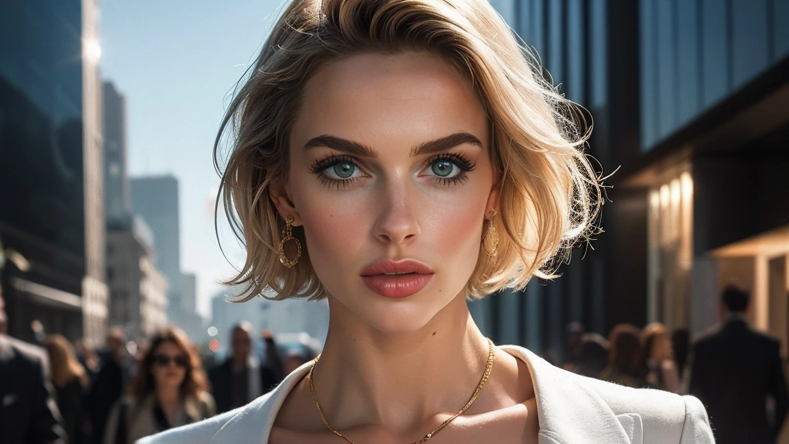 Top quality photos, high detail RAW color photos, full shots, front angle, stunning photos, analog style, hyperreal photos (Canadian women: 1.4), (clothing: 1.5), worn (dark green sailor dress: 1.35 designs (ether): 1.3), covers, (green-brown eyes: 1.2), shining eyes, (slim figure), (blond hair, short hair, drilled hair, Donut Hairpan: 1.25), (Large Breasts: 1.5), (Bell-shaped Breasts: 1.2), (Background (Archaeological Border Complex of Hedeby and Daneberge: 1.25)), (Shot with Canon EOS 90D DSLR Camera by Anlibeva: 1.2), (Perfect Face, Seductive Appearance, Detailed Skin, Diffuse Skin Pore, Skin Denting, (Cleavage: 0.8), Strong Shadows, Perfect shadows, ultra-realistic lips, ultra-realistic nose, perfect face, realistic eyes, ultra-detailed eyes, ultra-detailed face, shaded face, real skin, straight), (very detailed, fine detailed, complex), ray tracing, shallow depth of field, hard focus, smooth, cinematic film stills, (complex details, ultra detail: 1.2), (dim, low key, rim lighting: 1.4), watch viewer, View Camera, 8k UHD, DSLR, High Quality, Film Grain