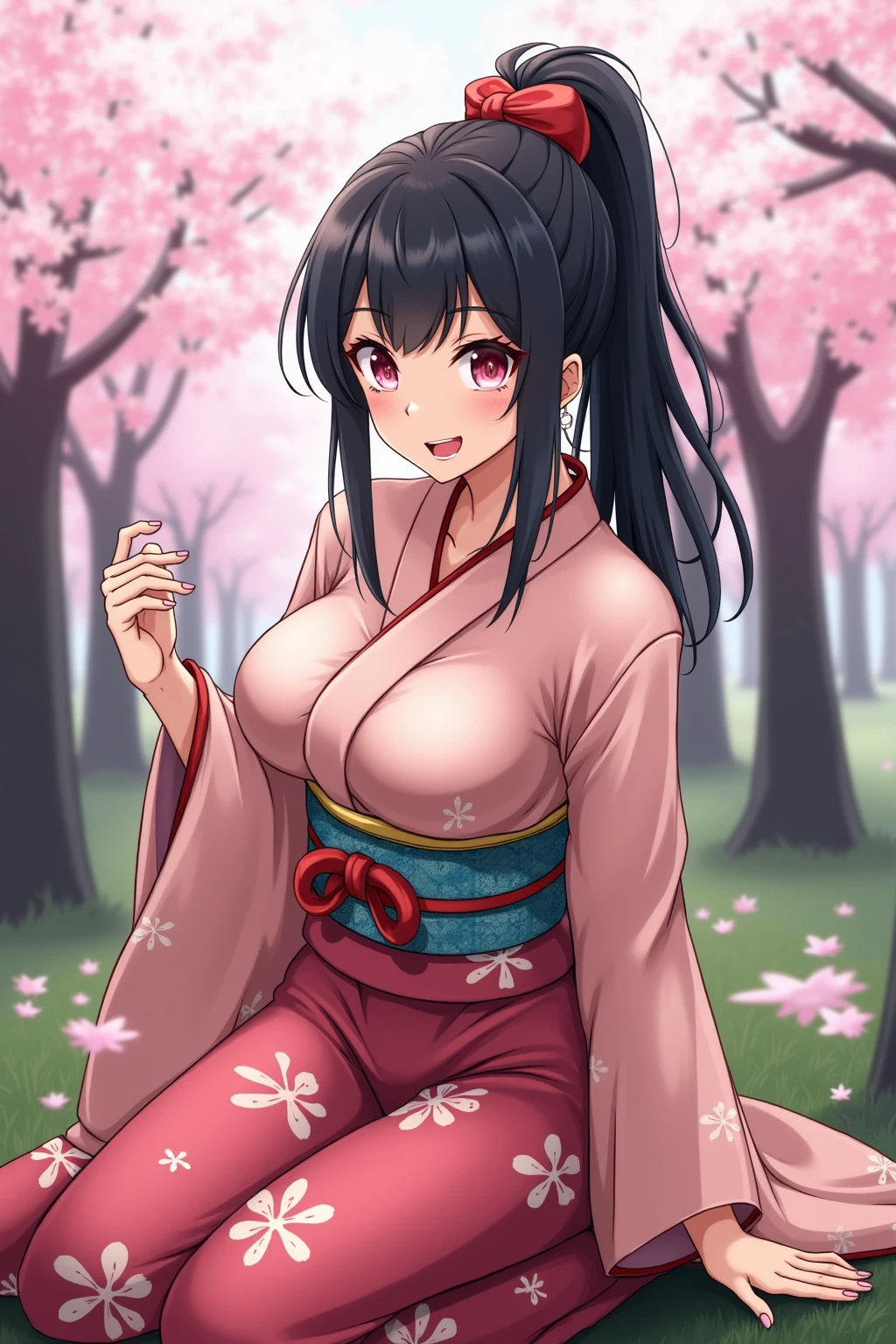 (NSFW), (blush, open mouth, roll eyes, tears, tongue out), (big tits), (Japanese girl), (onesyota), (SEX), Japanese-style room. The Japanese girl is one girl, a picture of an asian women with huge breasts gives some body massages, 1girl, breasts, nipples, hetero, penis, 1boy, female pubic hair, hair flower, pubic hair, vaginal, hair ornament, black hair, defloration, sex, japanese clothes, open mouth, flower, blood, pussy, long hair, large breasts, blush, tears, solo focus, sash, crying, kimono, breasts out, obi, clitoris, bangs