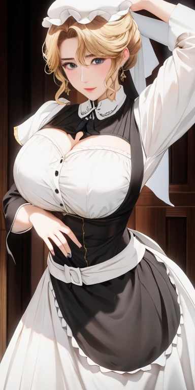 Maria_VM, Enorme_seios, de_late, Sozinho, vitoriano_empregada_maidservant_uniforme, obra_de_arte, melhor_qualidade, rosto_detalhado, olhos_detalhados, alta_Resolution, expression_sedutora,