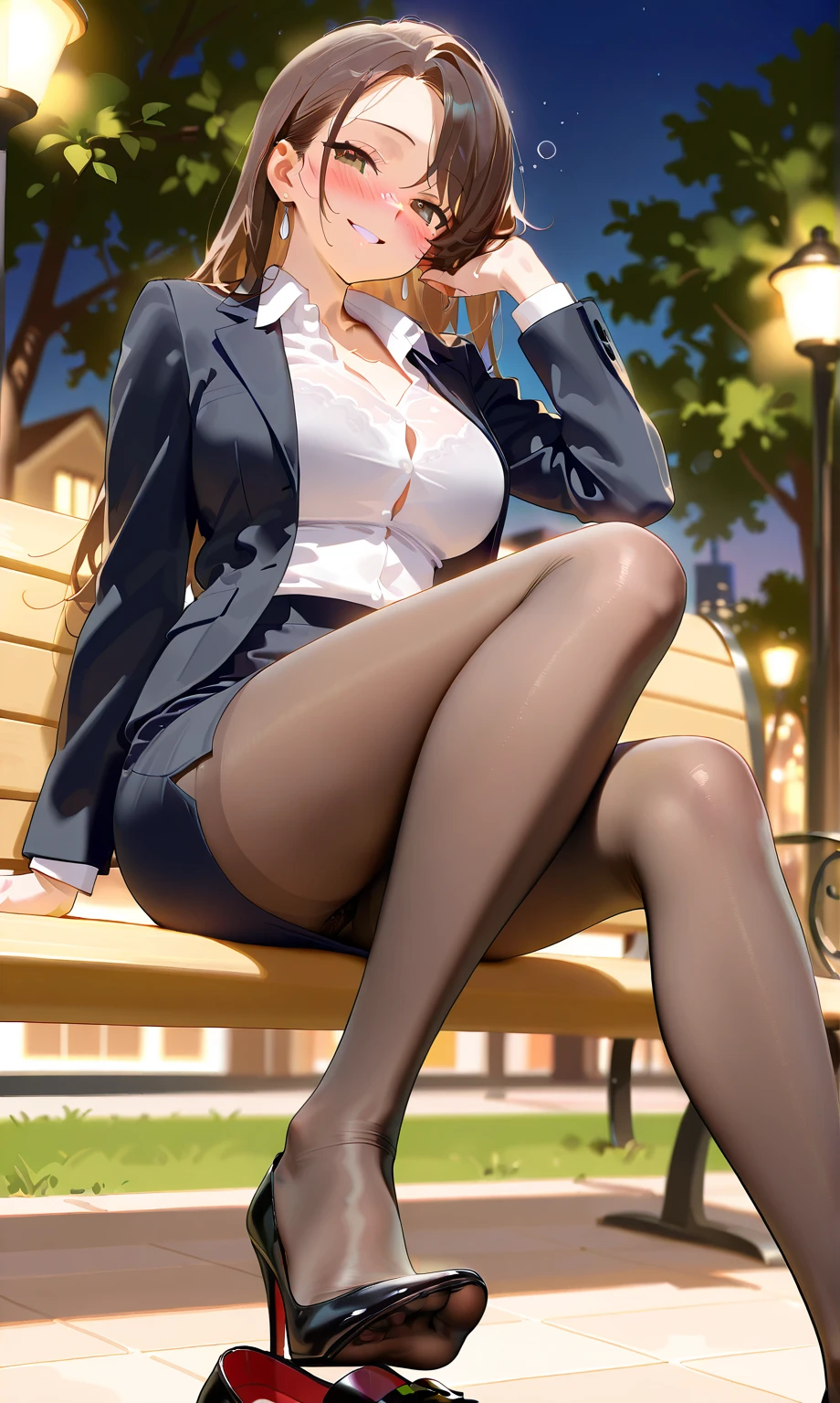 1girl, Margot Robbie, legsupms, beautiful, masterpiece, best quality, pantyhose, no shoes