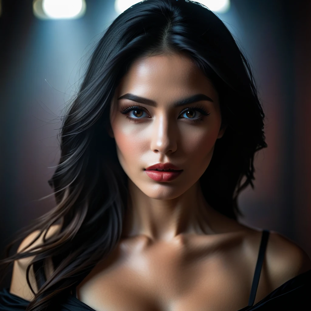 little Amyra Dastur, (taking selfies, Overhead view: 1,4), (straight half of the torso: 1,4), Portrait photo of a 24-year-old blonde in RAW UHD format (Blue-eyed woman), pigtails, Haircut for a boy , Walk down the dark alley, natutal breasts_b, night city, ( tactical clothes), (décolleté), in detail (textures!, hairsh!, glistering, a color!!, imperfections: 1.1), highly detailed glossy eyes, stands with his back, Standing Around, bottom, thongs, (is looking at the camera), specular lighting, DSLR camera, ultra quality, sharp-focus, sharpness, Depth of field, film grains, (centred), Fujifilm XT3, Crystal clear, big breastes, naked torso, The center of the frame, pretty face, sharp-focus, street lamp, neon lights, bokeh, (dimly lit), Low key, in night, (night sky ) detailed skin pores, oiled skin, suntan, Complex eye details, Indian woman
