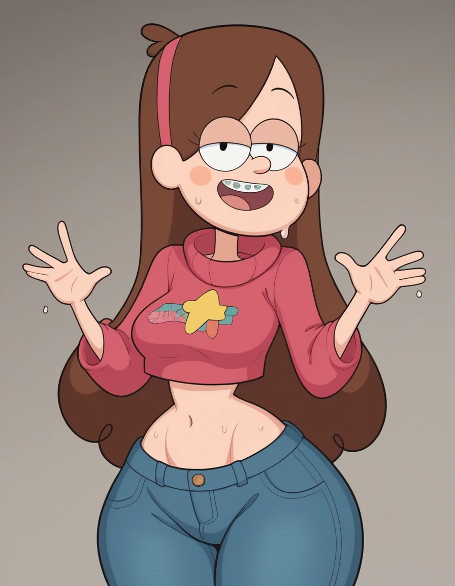<lora:WendyCorduroy:1> w_g_f, 1girl, ginger hair, small tits,apart tits:4,red swimsuit,thick thighs,standing on one leg,leg split,vertical leg split,awe,happy,looking at viewer:3,trembling:4,head tilt,body tilt,back arch, score_6, score_8_up,