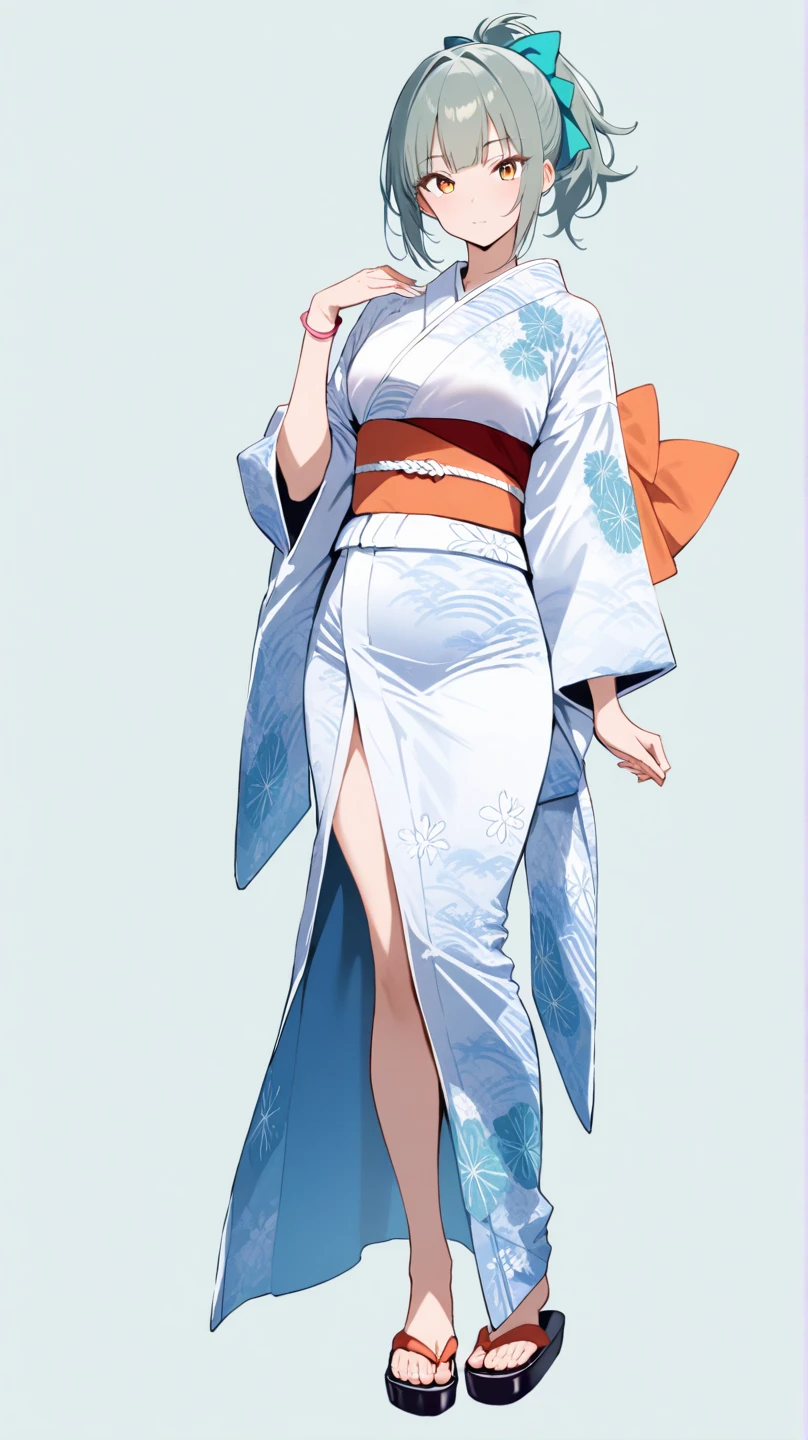 (score_9,score_8_up,score_7_up,score_6_up),masterpiece, best quality, source anime, rating_explicit, (((masterpiece))), (((best quality))), ((ultra-detailed)), ((illustration)), (1girl), (beautiful Japanese woman), (long black hair), (blue eyes), simple background, (wearing traditional kimono with bikini style), (detailed face), (perfect anatomy), (serene expression), (minimalist style),(cleavage:1.1), golden hour, (high contrast), blush, confused, vivid color, full body with dancing 
