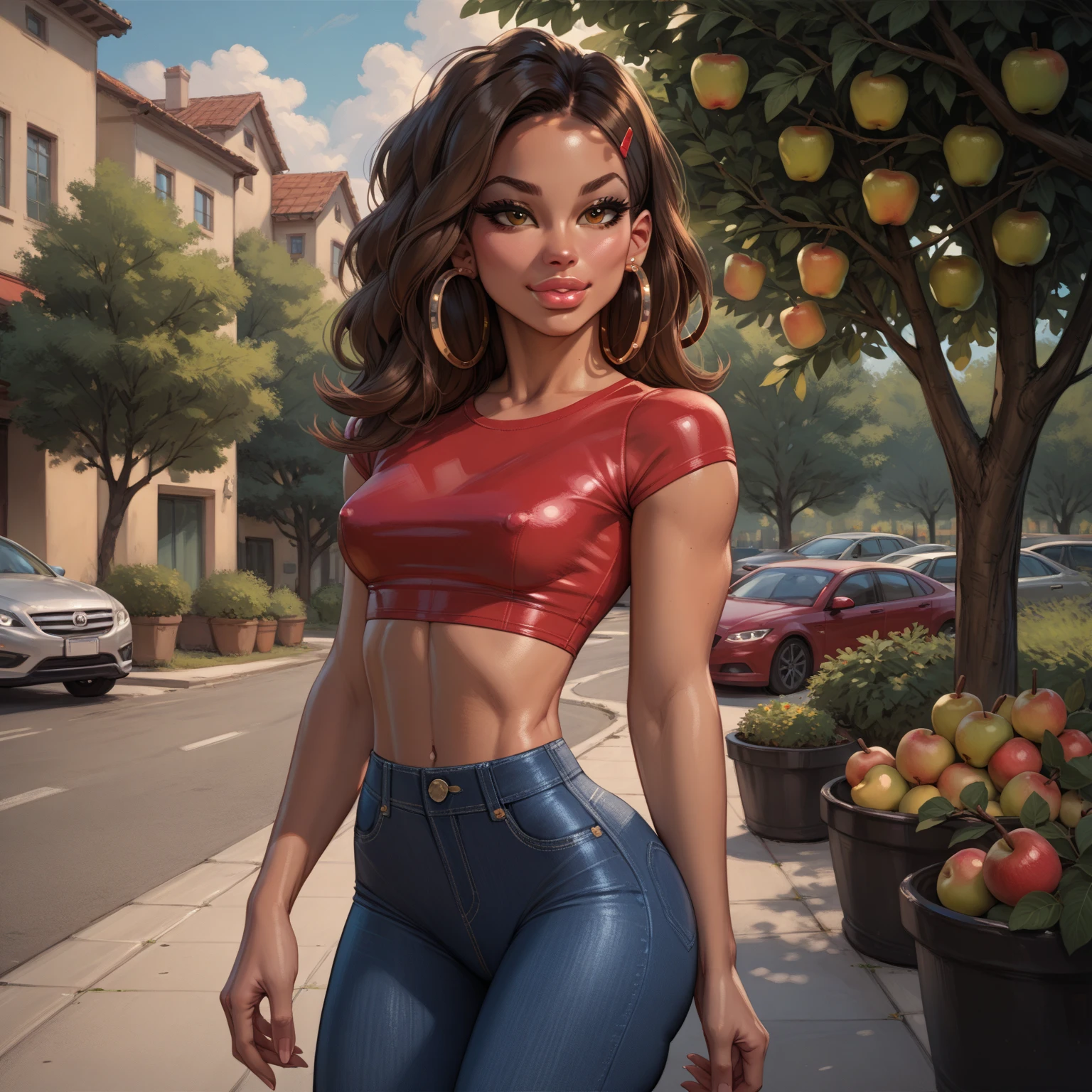(Pixar 1.23 estilo), 2d, Artgerm 4K, Artgerm extremamente detalhado, in digital illustration style