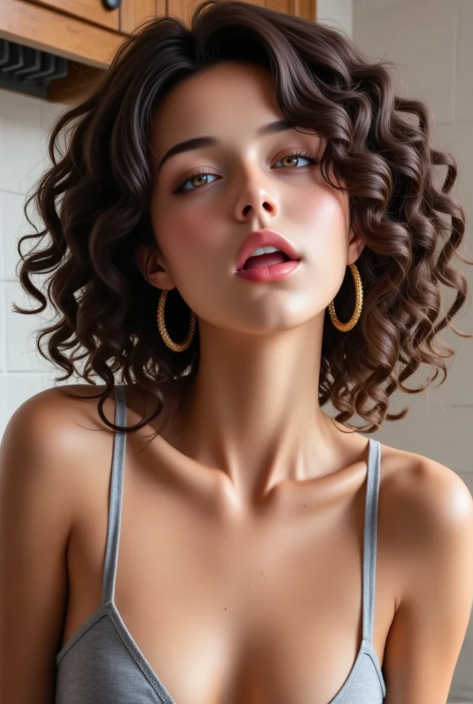 ウェーブヘアの女性3 v1.0