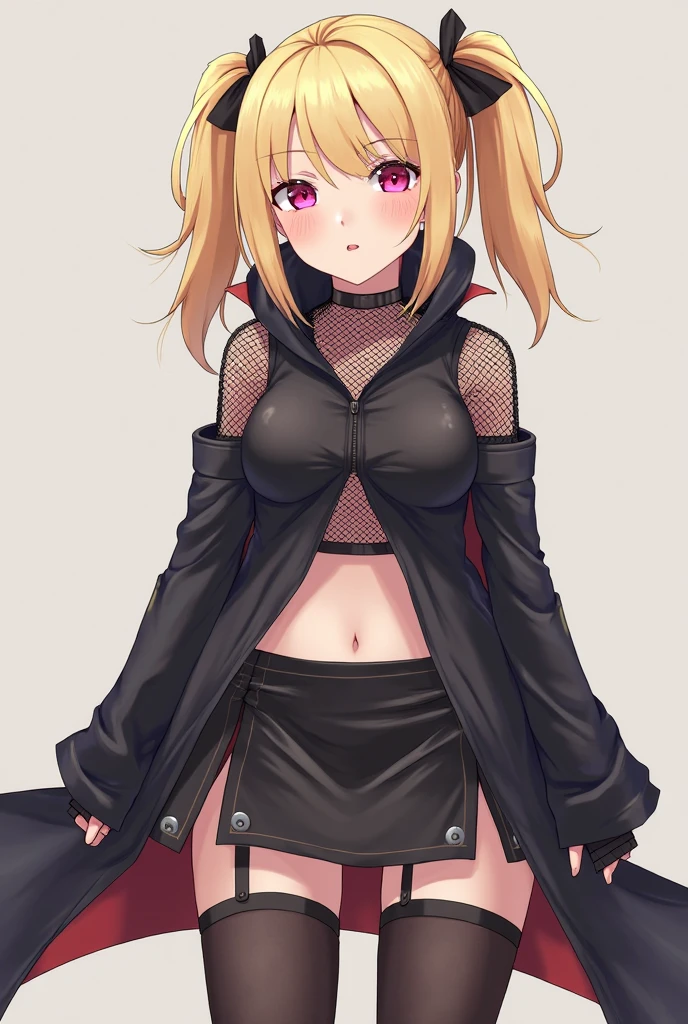 naked hoodie, 1girl, kitagawa marin, breasts, blonde hair, solo, long hair, cleavage, choker, black choker, looking at viewer, hood, blush, barefoot, jewelry, all fours, earrings, piercing, red eyes, large breasts, ear piercing, heart, multicolored hair, gradient hair, bangs, collarbone, parted lips, heart background, full body, <lora:NakedHoodieV1:1>,