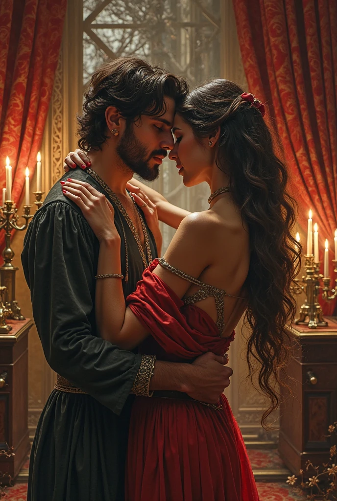 king and his consort, year 534