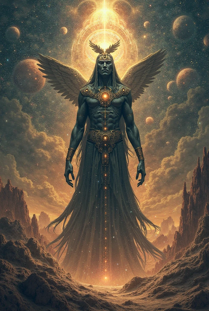 Create a picture of the Anunnaki