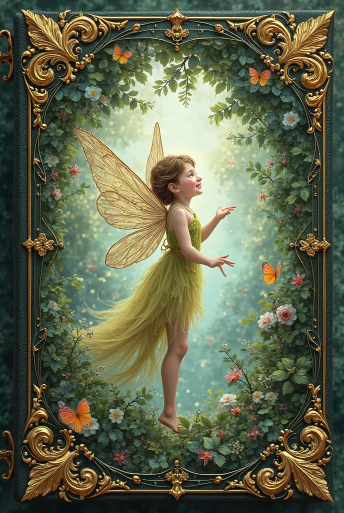 Image of a fairy with a leaf in her hand, Directed by: Cicely Mary Barker, inspirado em Cicely Mary Barker, Maio Gibbs, fada da floresta, fairies have wings, Fada, Fadas, floresta fae, Directed by: Ida Rentoul Outhwaite, fada bonita, inspirado em Ida Rentoul Outhwaite, fadas bonitas