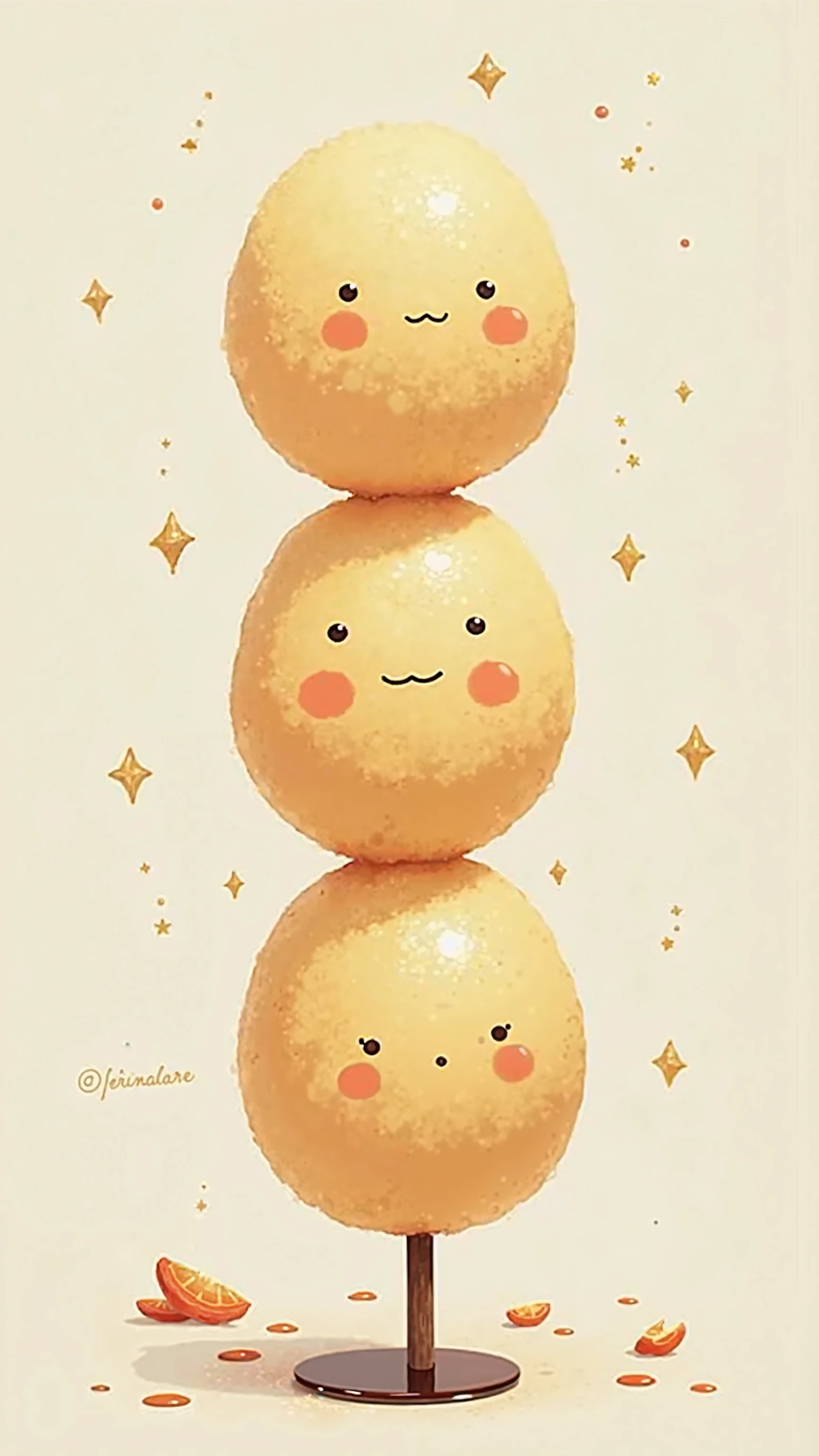 (The personification of dango),Cherryblossom,moon night,watercolor style,no humans,Dango 3 brothers, Put on a skewer, dango dango, 3 dango dango dango soy sauce, put on a skewer, dango dango dango, 3 siblings

The oldest son is the oldest son and the youngest son is sandwiched between the third son and the third son the second son Dango 3 siblings, The surface is smooth and circular.

My brother's eldest son, older brother's third son, I'm the second son, second son, Dango 3 siblings