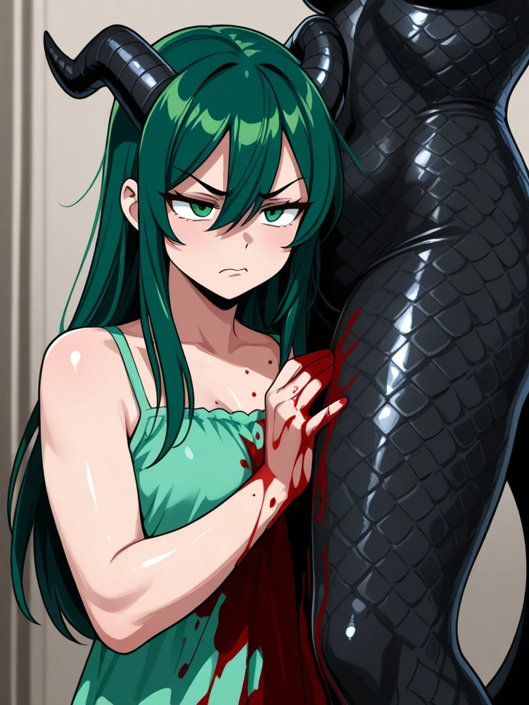 Highres, Masterpiece, Best quality at best,Best Quality,hight quality, hight detailed, (1boy, Boy),Shota, Hentai, Tentacle, Tentacle sex, The tentacle was licking his penis, Tentacle in mouth, erection, Sleep on the floor, (very young boy), (very small and short body), 12-year-old boys, Side cut hair, Sweat