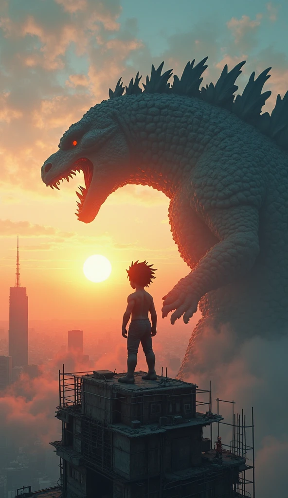 Attack on Titan, angry Giants, dark and gritty, Studio Ghibli, Anime Key Visual, by Makoto Shinkai, Deep Color, Intricate, 8k resolution concept art, Natural Lighting, Beautiful Composition