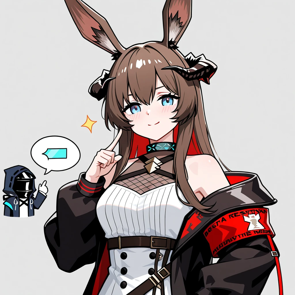 masterpiece, best quality, absurdres, illustration, black,Cyber Punk,
1 girl, playboy bunny, anime character, kawaii, cute, fuwafuwa,black hair,twin tail hair, blunt bangs,blue eyes,
postcard,