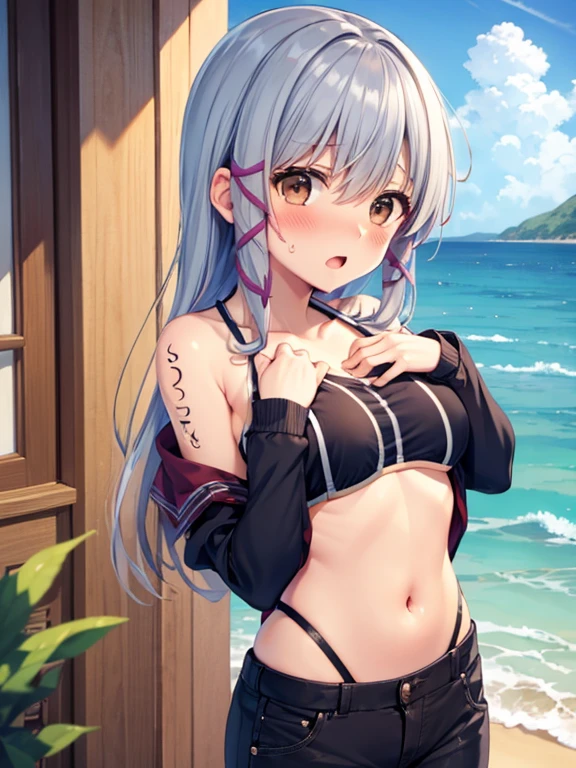 4K,8k,Browsing Caution、Indicates nipples、Bare Chest、topless、Browsing Caution、Indicates nipples、Bare Chest、topless、Browsing Caution、Indicates nipples、Bare Chest、topless、Very detailed, Realistic, Standing on a deserted island(topless topless beautiful women high resolution 4K)8k images. The woman is the main focus of the image, Her toplessness should be emphasized tastefully and artistically... she has been a long time, Flowing, Wavy hair cascading down the back, Gives off a natural glow in the sunlight. sheの肌は日焼けしています, sheに健康を与えて, Bright light and beautiful contrast, The sky above is clear blue.Silver Hair、One Length、
sheの目は表情豊かで魅力的です, Reflects the joy and warmth of a perfect summer day. she's gentle, A warm smile that exudes confidence and satisfaction, It transports the viewer to the tranquil and blissful atmosphere of a deserted island............. sheの顔立ちは柔らかく調和がとれている, sheの自然な優雅さがsheThe charm ofをさらに引き立てている.....
A woman stands confidently topless, Her toplessness is the focus of the image., Elegant and artistically accentuated. sheの姿勢はリラックスしているが落ち着いている......., Casual and elegant. sheの肩は少し後ろに引かれています, そしてsheの腕は指で触れられる'can not see., それはsheの姿勢の自然な美しさを高めます.. what'It should be noted that、she's topless., sheの自然な美しさとビーチの雰囲気を披露.
A beautiful deserted island is depicted in the background............, In the endless blue sky, Fluffy white clouds dotted. Gentle ocean waves crashing on the shore, Increase the tranquility of the scene、Creates a pleasant rhythmic background. The sandy beach continues into the distance, Golden grains of sand shining in the sunlight.
Around the beach, Lush tropical vegetation and palm trees swaying gently in the breeze, Strengthen your island'The charm of'Idyllic and secluded.. others'Can'can not see, emphasize the solitude and tranquility of the place. Overall atmosphere (topless)、 Browsing Caution、Indicates n