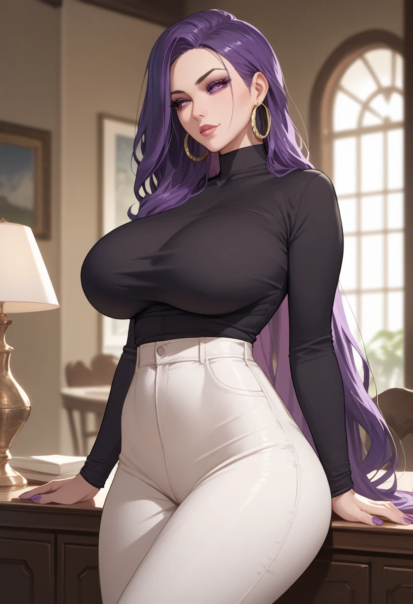 keqingdef,keqingopulent,keqingrnd,Genshin Impact,Purple eyes,purple hair,Double Ponytail,glovelack stockings,tmasterpiece,The kinky exposed ,(Surreal breasttremely full breasts)),((Super large)),Big breasts Thin waist,(((Extremely large breasts))),seductiv,High detail,hyper qualit,high resolution,8K,8k smooth,(reality: 1.2),(Highly realistic, Ultra-realistic, photograph realistic),(Realism: 1.2),Solo,(Perfect feminine curveig breasts:2),(Huge breasts:2),(gigantic cleavage breasts:2),(Large breasts:2),(Bare tits:1.4),(chiseled abs : 1.1),Nice strong legs,(Curvy:1.1),Narrow waist,(gigantic hip:1),(Thick thighs:1),(Thick legs:1)