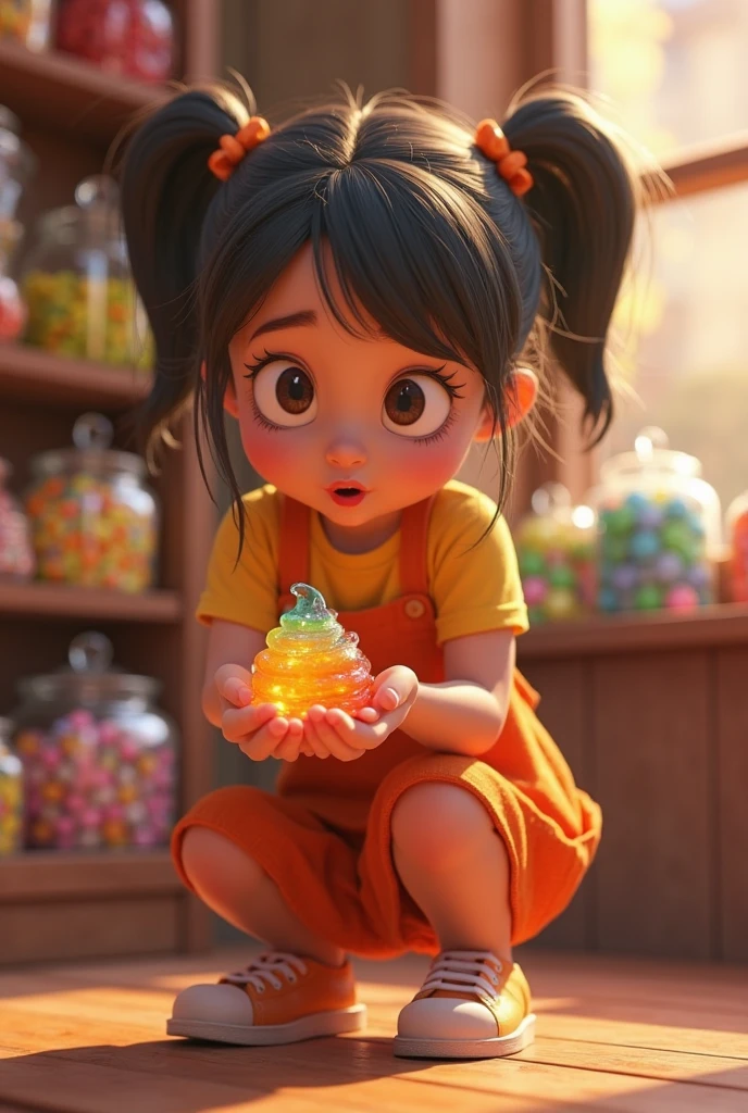 Fat manga girl horror nightmear pixar animated 