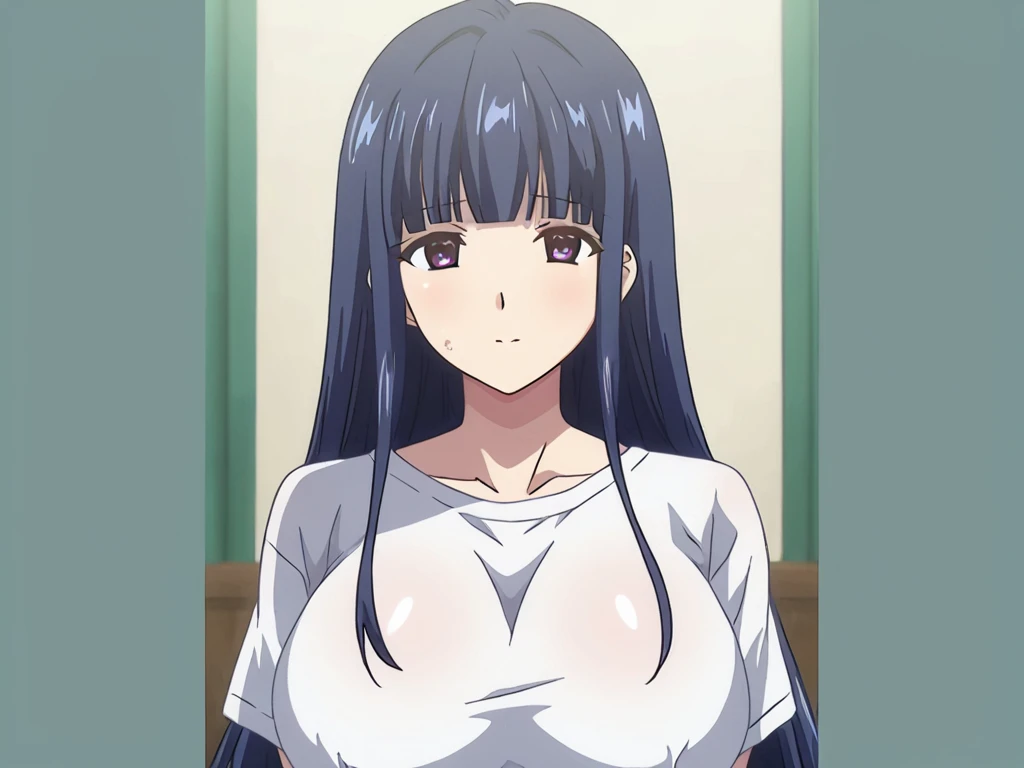 score_9, score_8_up, score_7_up, score_6_up, score_5_up, score_4_up, BREAK, source_anime, 1girl, (shinobu miyake, bangs, purple hair, green eyes), full nude, full-face blush, embarrassed, angry, teeth, sagging breasts, tarechichi, erect nipples, dirty dark large areola, looking at viewer, small sagging breast, erect nipples, dirty dark large areola, (skinny), milf, nsfw, sitting, (Eating poop on a plate, Multiple flies are flying:1.1), Poop around the mouth, bukkake on the chest, in the restaurant, upper body, natural armpit hair