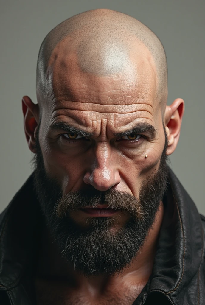 Bald man