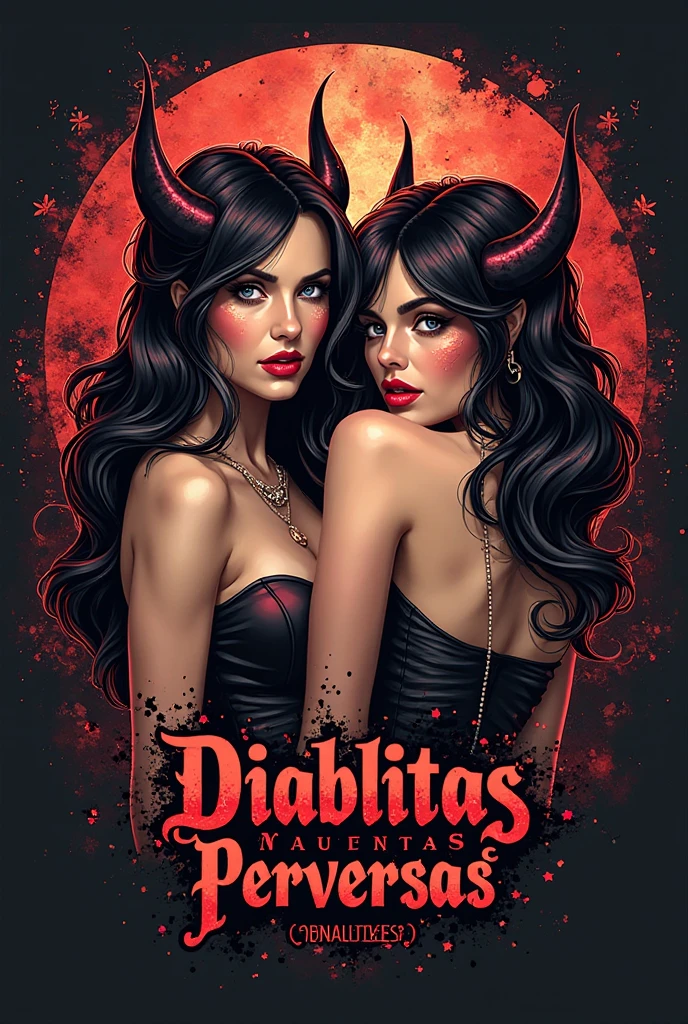 Logo for a nightclub with the name YOUR SISTER'S LOVERS
