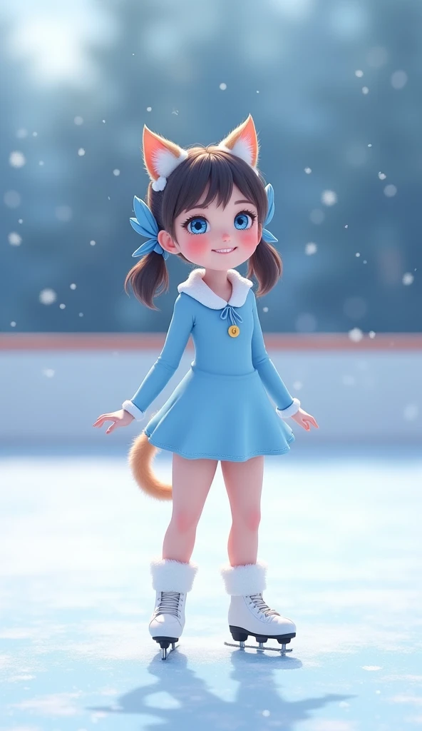 A menina que parece marshmallow, Dancing on Ice theme,roupa media