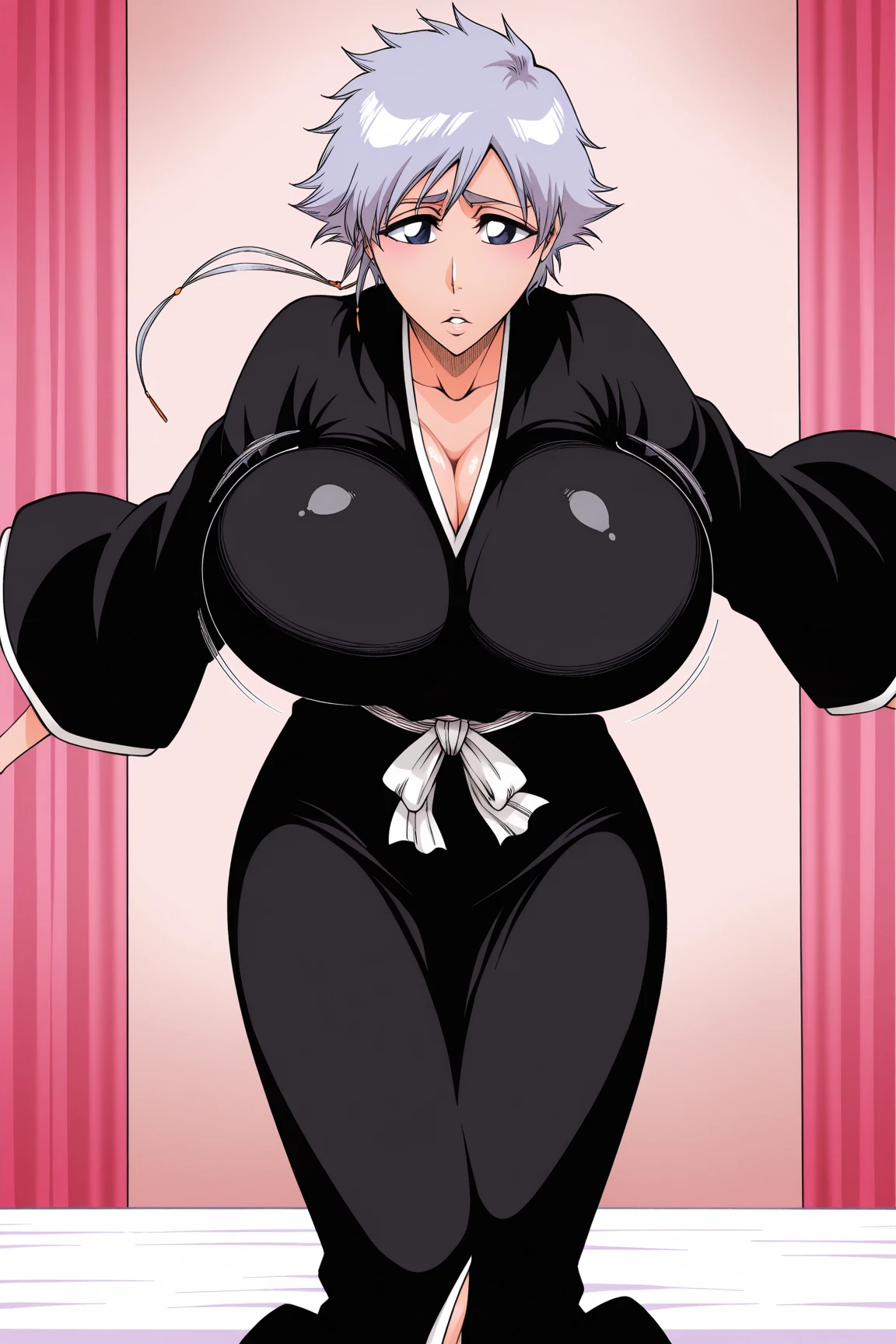 killua ahegao centaur and cow body and navel big breast and big and long nipple and have big and long dick uncensored