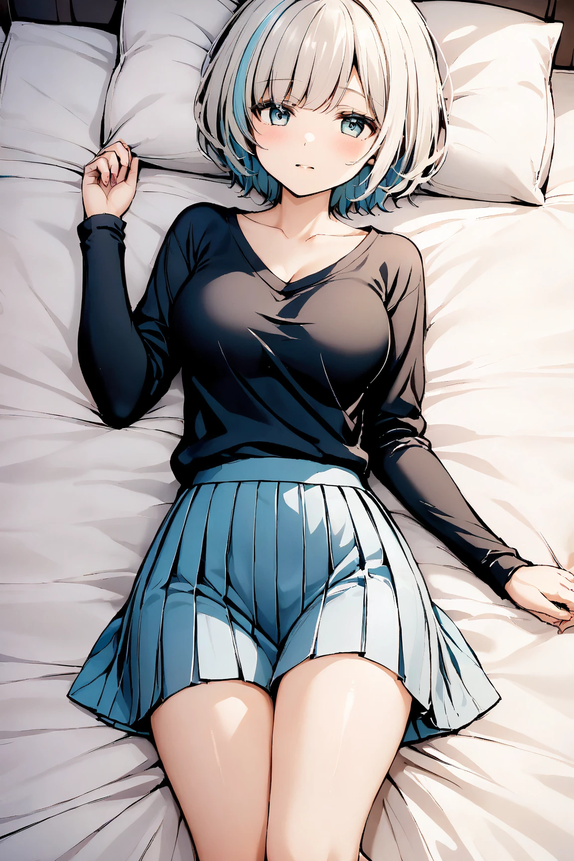 A 14-year-old boy lies in a bed at a transgender hospital.,The operation was successful,Become beautiful and charming,Idol sister wearing black silk