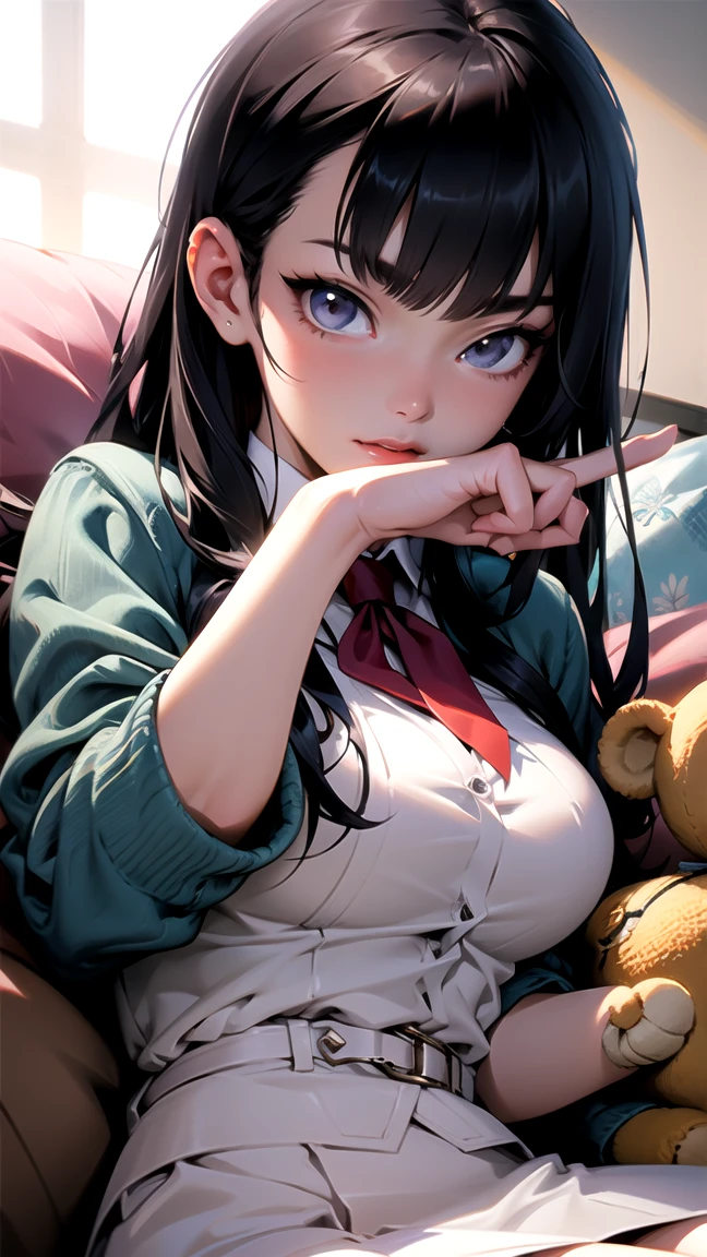 (8k, RAW photo, highest quality, masterpiece), High resolution RAW color photo, uniform, long hair, 16 years old, ponytail, young, full body, c cup (realistic, photorealism: 1.37), (highest quality) , (Best Shadow), (Best Illustration), Clavicle ((Big)), ((Erotic, Sexy, Ultra High Resolution, High Definition CG Integrated 8K Wallpaper, Physically Based Rendering, Movie Lighting), Best Image Quality, Amazing Details, Ultra HD, (Realism: 1.4), Best illustrations, (Maximum resolution: 1.2), (Ultra HD: 1.2), Cinema lights, 8K resolution, Beautiful eyes and skin, Detailed face, Perfect style, absurd, RAW photography, very delicate and beautiful, masterpiece, top quality, ultra high resolution, 32k, surreal, ultra detailed, perfect anatomy, perfect figure, highly detailed skin, very Detailed CG 8k wallpaper, very slim figure, toned waist, very small head, very small face, delicate features, tearful mole, earrings, slender legs, (very big round breasts: 1.3), (full body shot: 1.1 ), (alone: 1.2), short hair, (wavy hair: 1.2), wet clothes, (school uniform: 1.3), (blazer: 1.2), collared dress shirt,