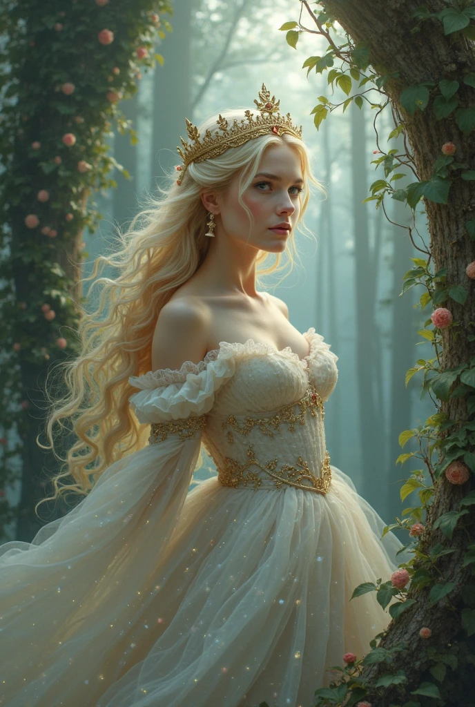 The White Queen from Alice trough the looking glass as the Queen of Hearts sister