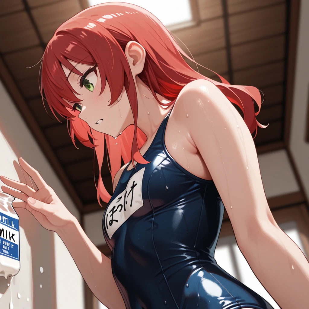 highquality illustration, masterpiece, very delicate and beautiful, attractive girl,(colorful leotard, heattech leotard,tight leotard,long_sleeve leotard,ribbed leotard,high_leg leotard,turtleneck leotard), thin,slender body,slim,gymnastics club,gymnastics athlete,bare legs,gymnasium background,beautiful eyes, light smile,(masterpiece, best quality:1.2), highres, extremely detailed CG unity 8k wallpaper, perfect lighting, Colourful, ultra-high res,4K,ultra-detailed, photography, 8K, HDR, 17 ages,cowboy shot,