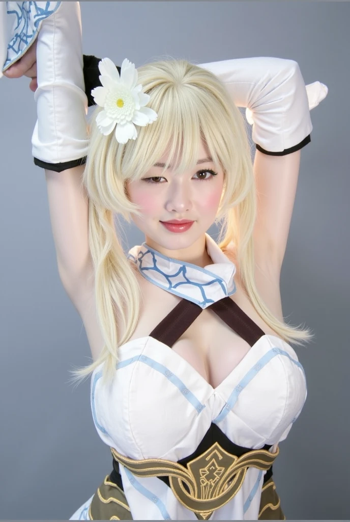 blonde、blue eyes、girl、Small breasts、Twin tails、girl、Small breasts、Lolita、Bright smile、Looks about 15 years old、Petan Musume、short、目のhighlight、Sexy thighs、Bunny Girl Costume、Black rabbit ears、casino、Super sexy bunny girl、Please show me your armpits、Showing her vagina、Your eyes are so beautiful、highlight