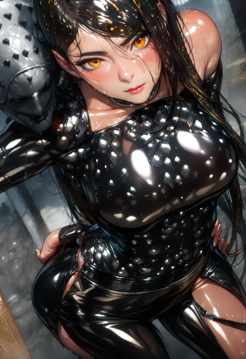 NSFW、Highest quality、(One girl),Big Breasts、(Road bike)、((Masturbating with fingers through clothes:1.2))、Beautiful Face、Delicate eyes、Tight and thin cycling wear、((Sweatで透けたサイクルウェア))、Sweat、Morning urban valley、street tree、(Love juice:1.2)