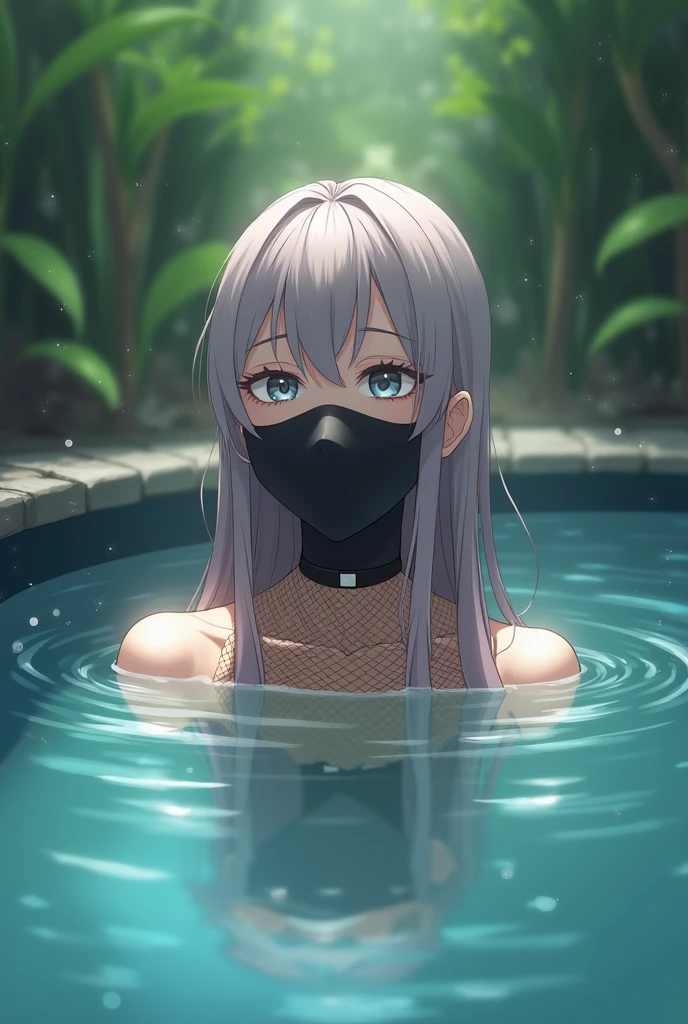 Immerse yourself in cold water up to your chest