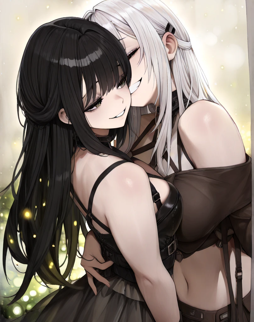 Two Women,Alpha ,Long blonde,gamma,Long Black Hair ((naked))), Big Breasts, Erect nipples, BIG ASS, kiss, (adult)
((White liquid dripping from the crotch)),Love Hotel,My crotch is wet,Lying in bed(masterpiece:1.2), High resolution, Highest quality, 8k,