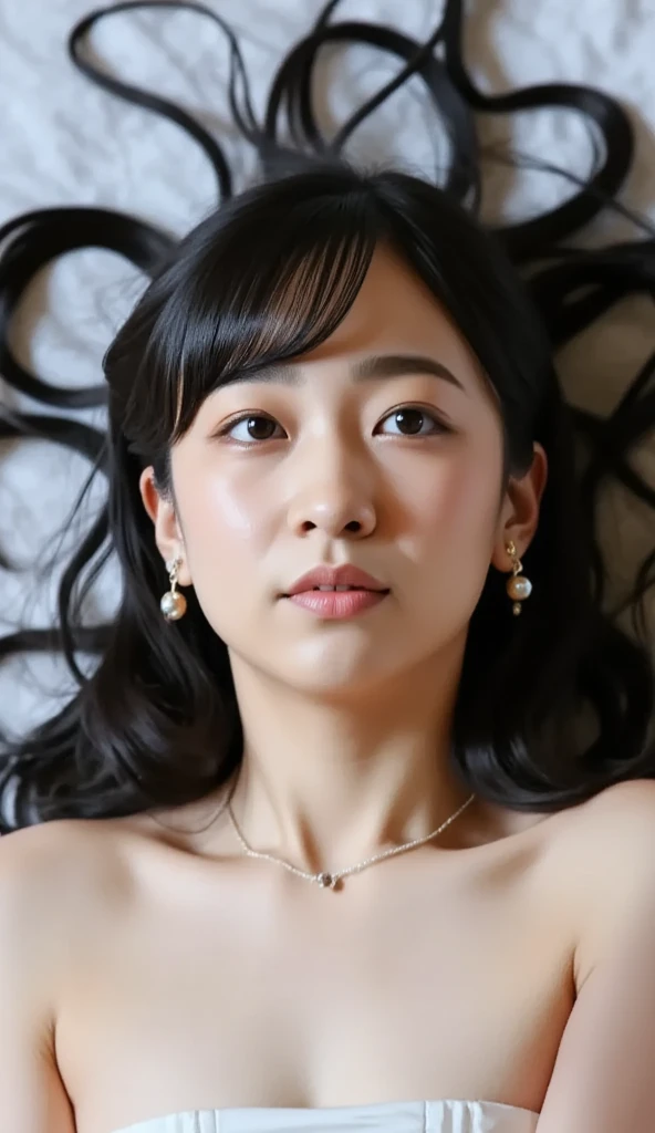 masterpiece,High resolution,Detailed CG 8k wallpapers,Takahashi Yumiko,(One girl), Focus Only,(Beautiful Face:1.1),Fine grain, Detailed face,(photoRealistic:1.4), ((Five fingers)), ((19 years old)),Clear Face, Cute age Girls,Perfect Anatomy, Realistic face, Realistic,Dynamic Side Lighting,Perfect lighting,Dynamic pose,Dynamic Angle,(((Fully nude、All Nude)))Beautiful breasts